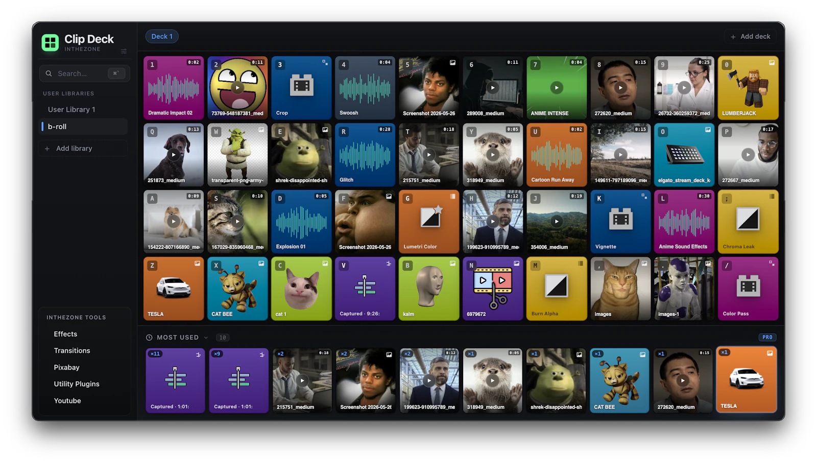 Clip Deck for Premiere Pro screenshot 3