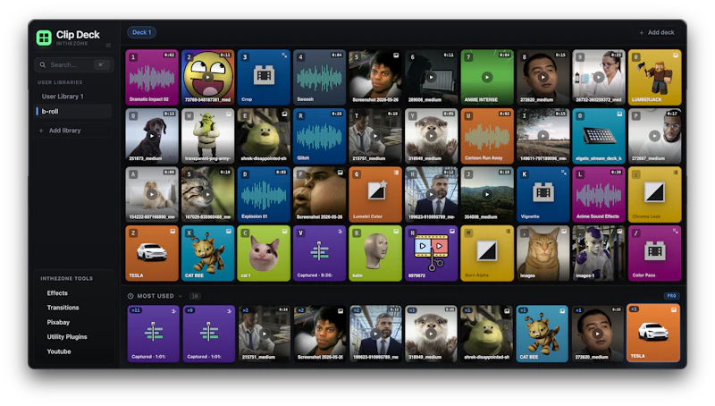 Clip Deck for Premiere Pro screenshot 3