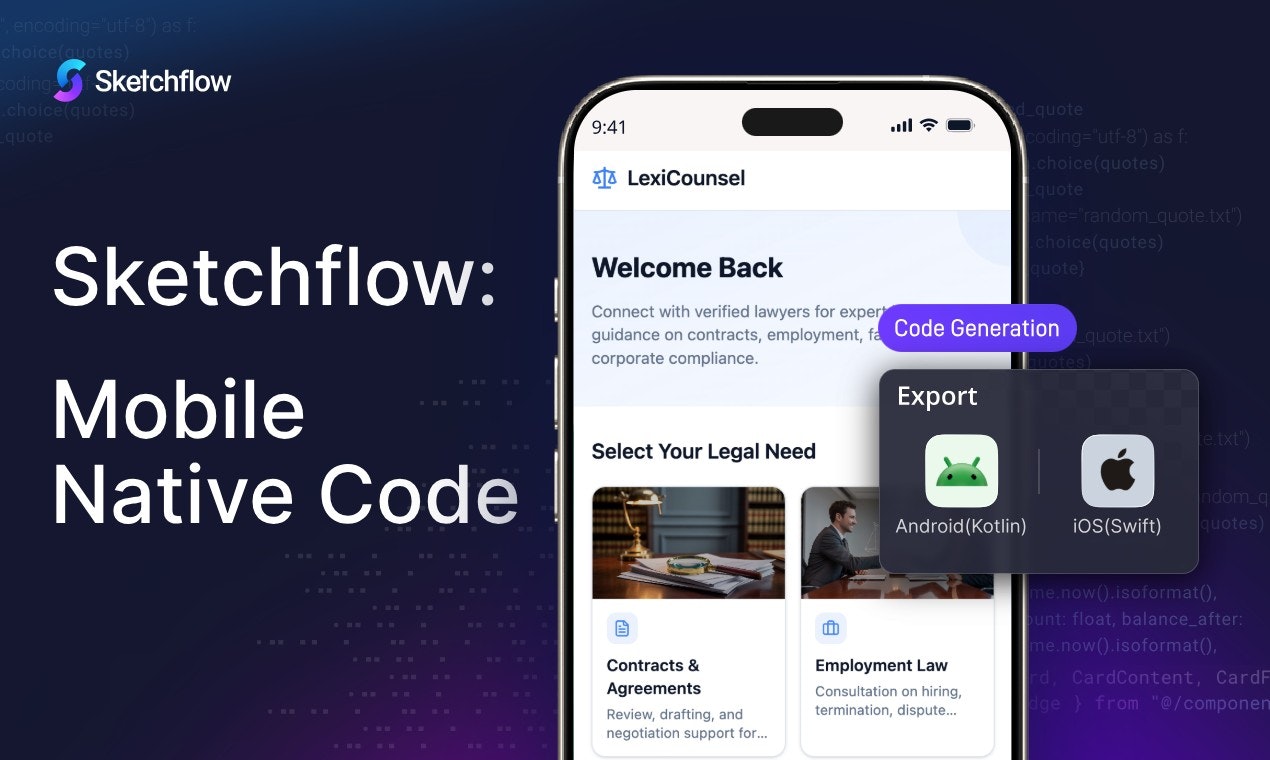 Sketchflow: Mobile Native Code gallery image
