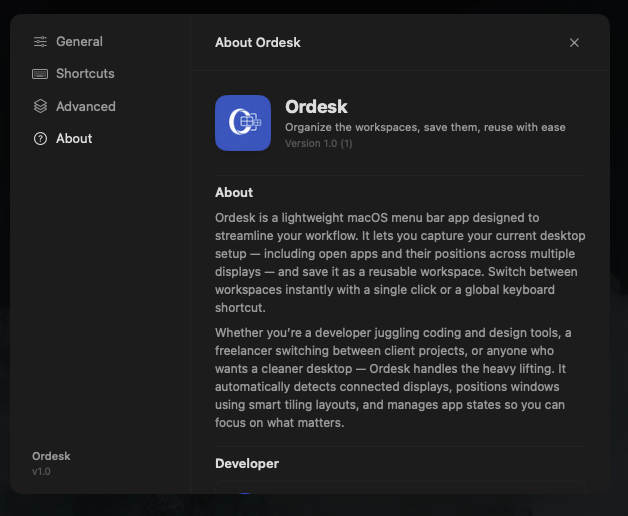 Ordesk gallery image
