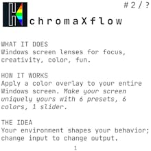 chromaXflow gallery image