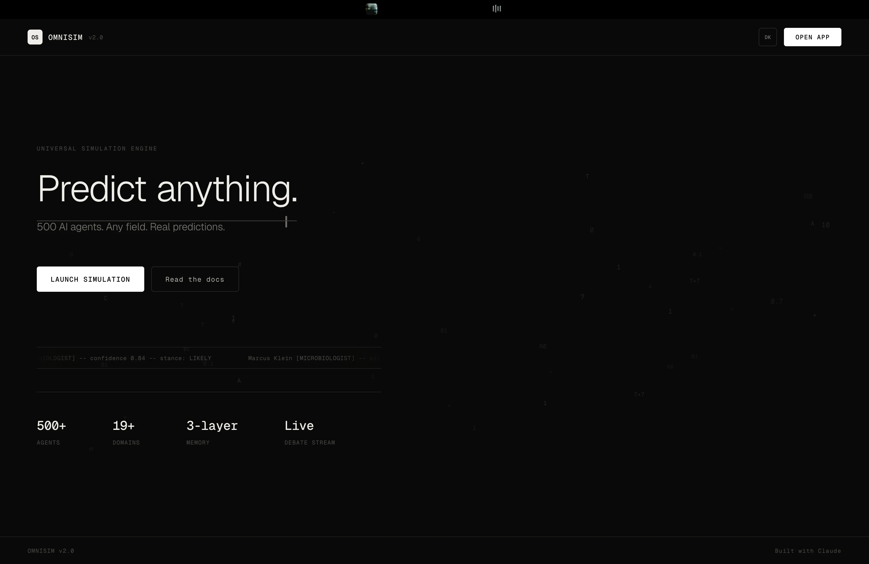 OMNISIM — Simulate Any Reality 대표 미리보기