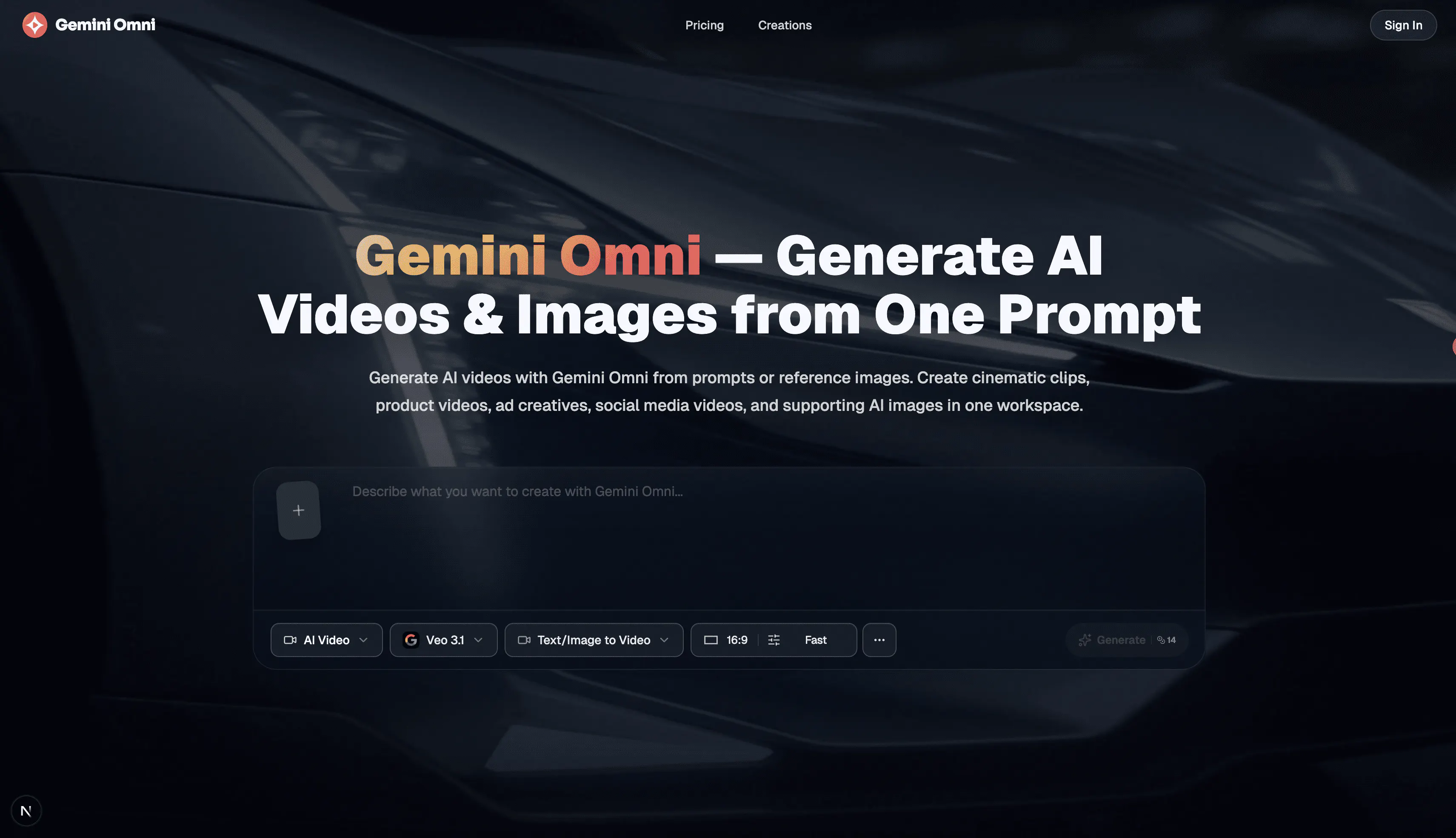 Gemini Omni gallery image