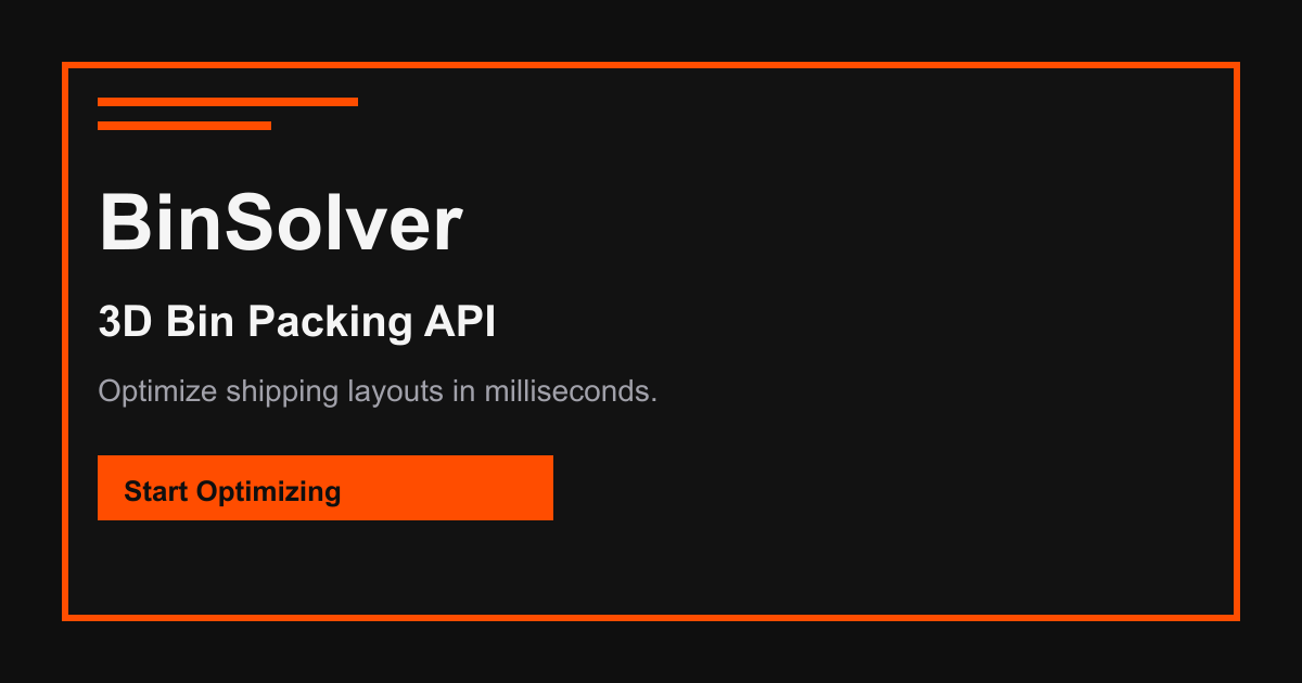 BinSolver - Main product screenshot demonstrating key features and user interface