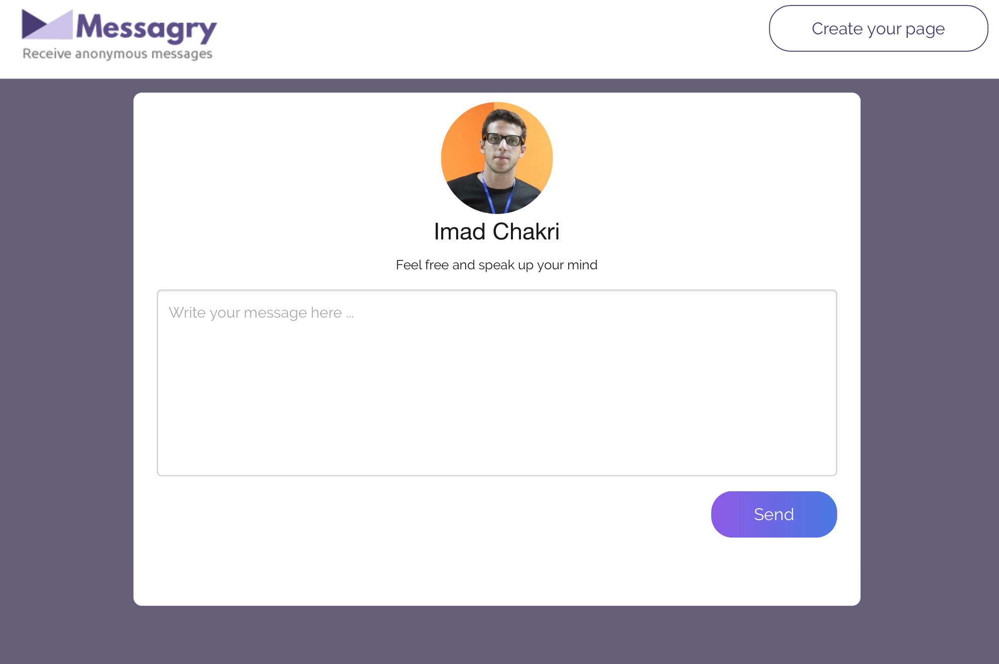 Messagry gallery image