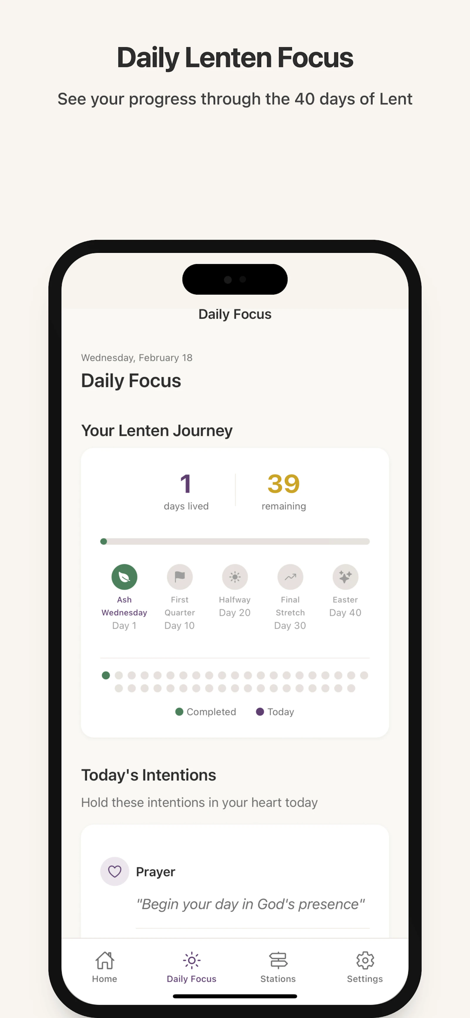 Lent Journey screenshot 3
