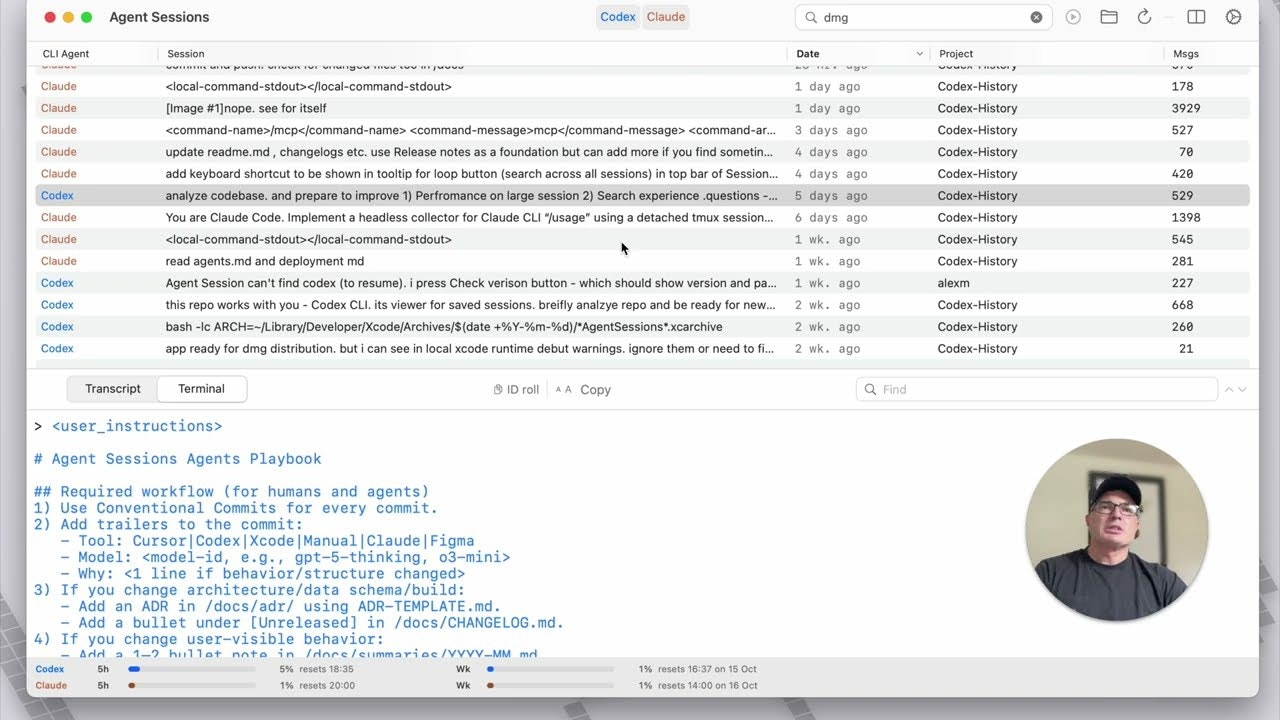 Agent Sessions  gallery image