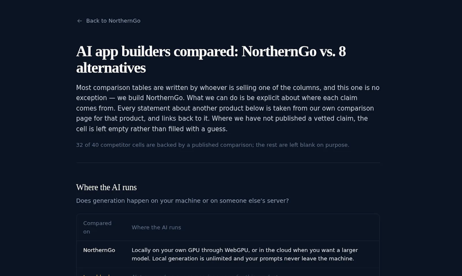 NorthernGo screenshot 4