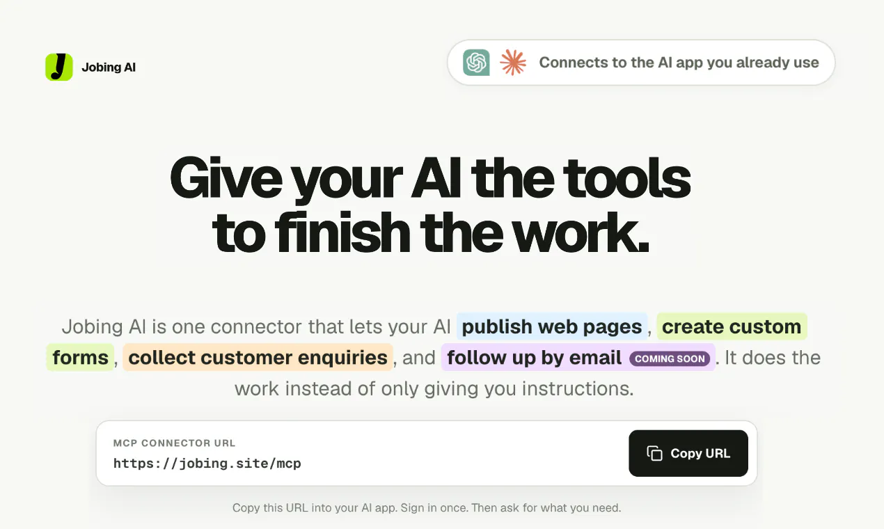 Jobing AI gallery image