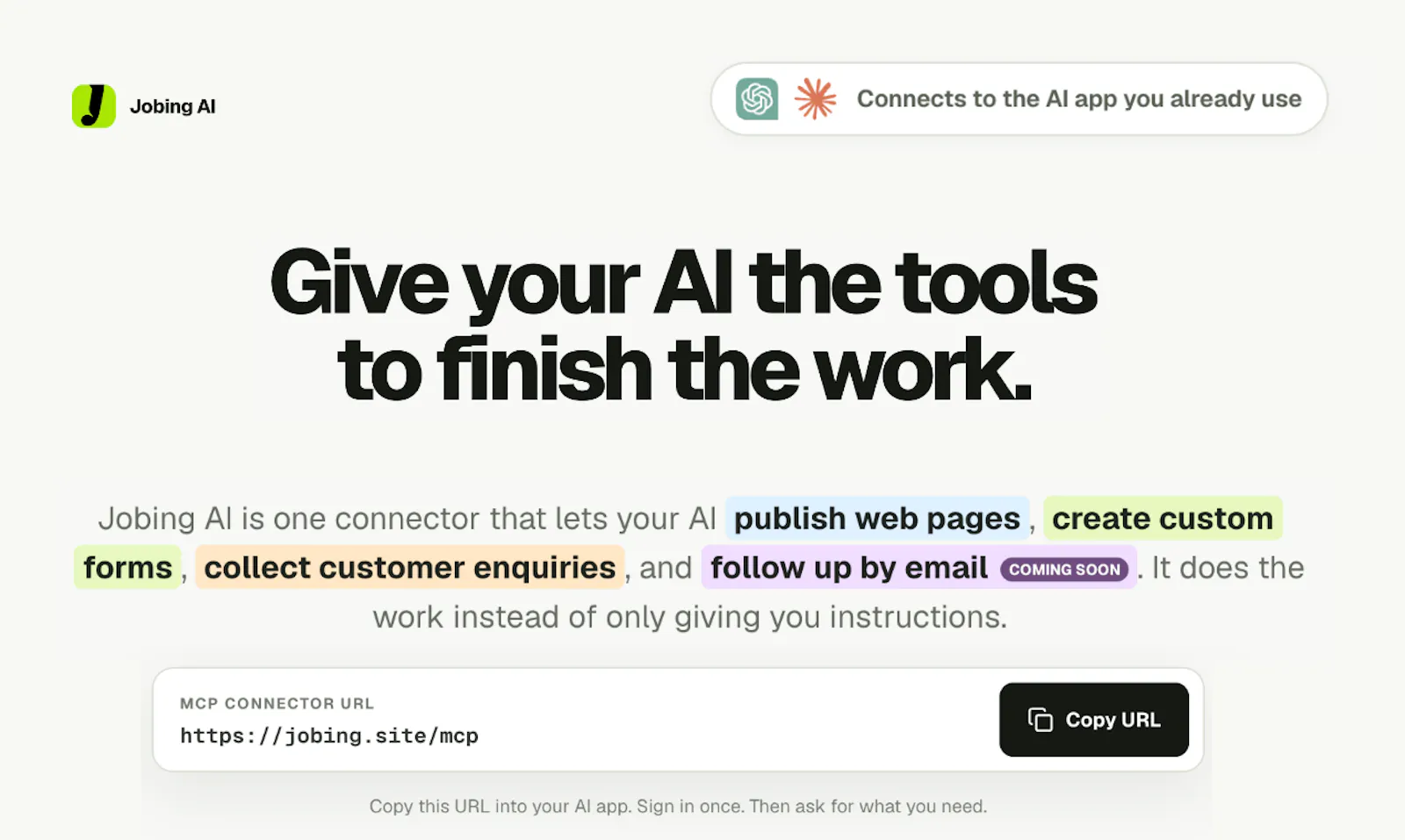 Jobing AI screenshot 1