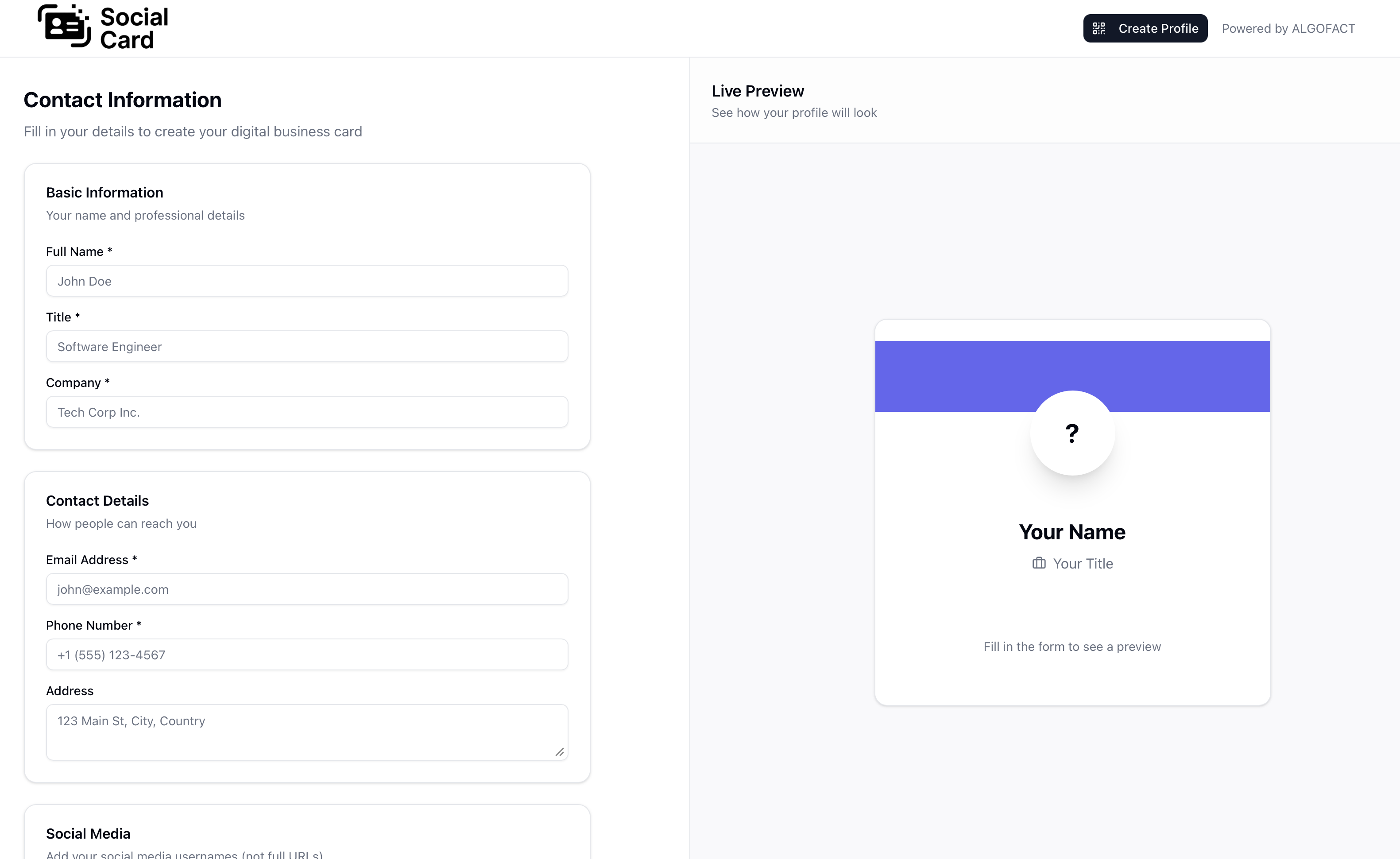 Social Card gallery image
