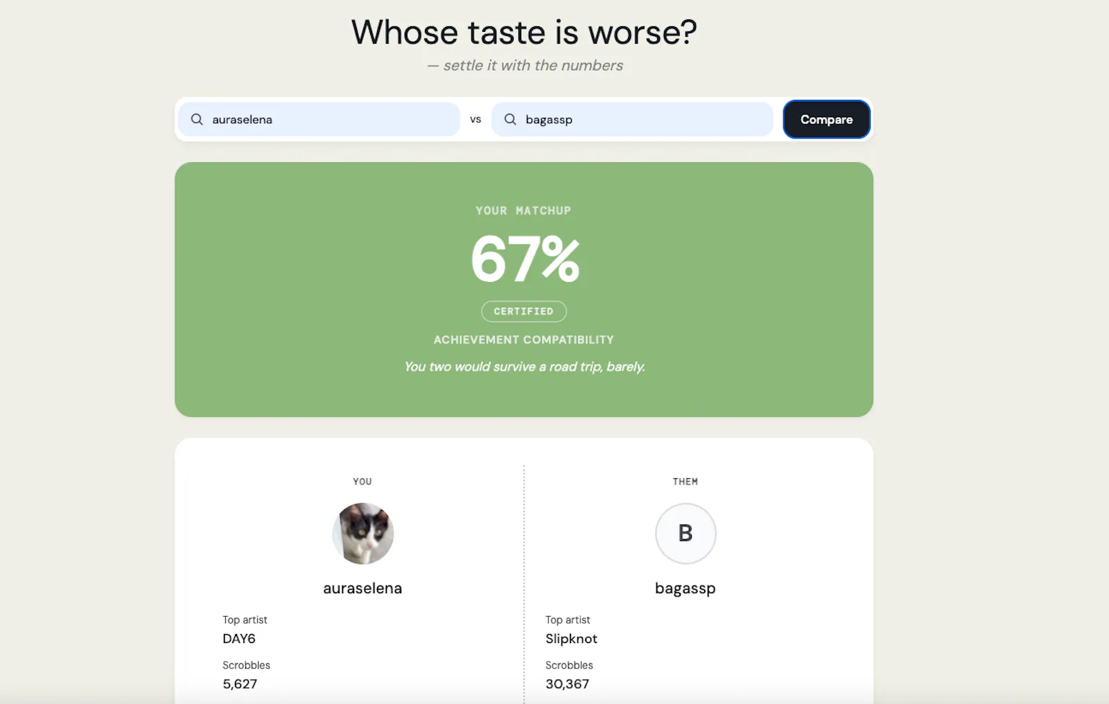 tastecheck.me screenshot 4