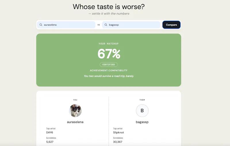 tastecheck.me screenshot 4
