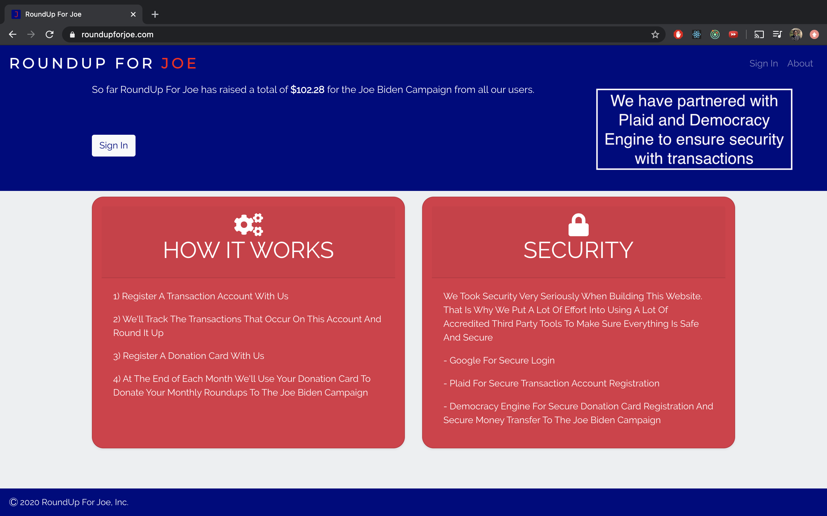 RoundUp For Joe gallery image