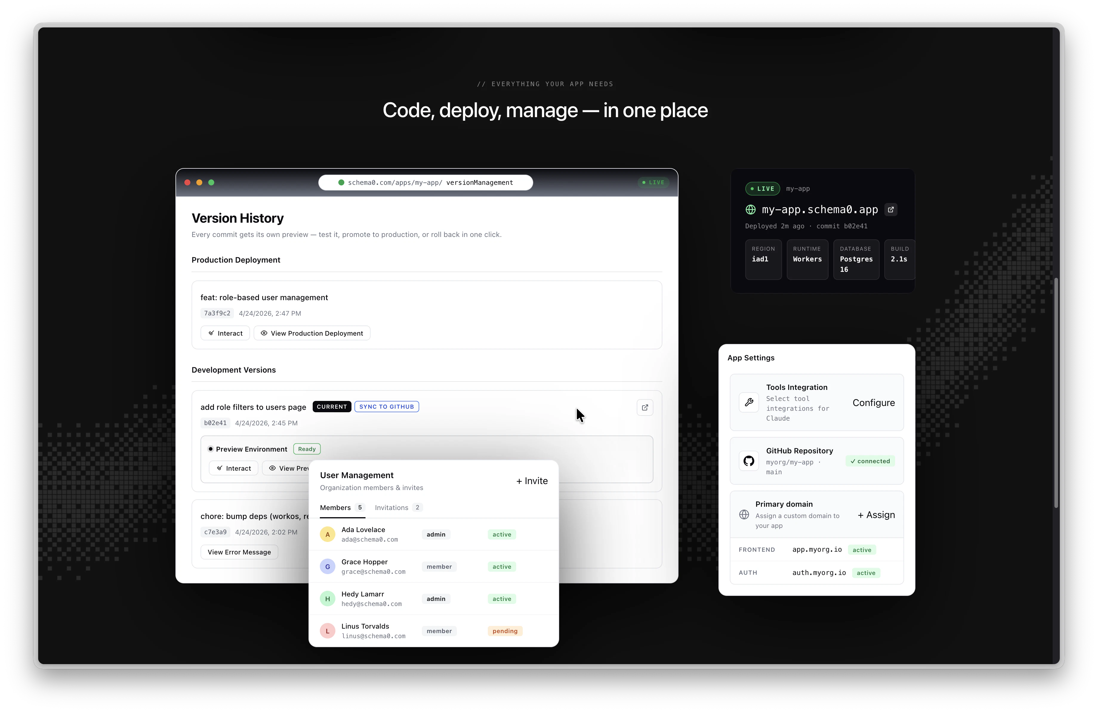 Schema0 screenshot 2
