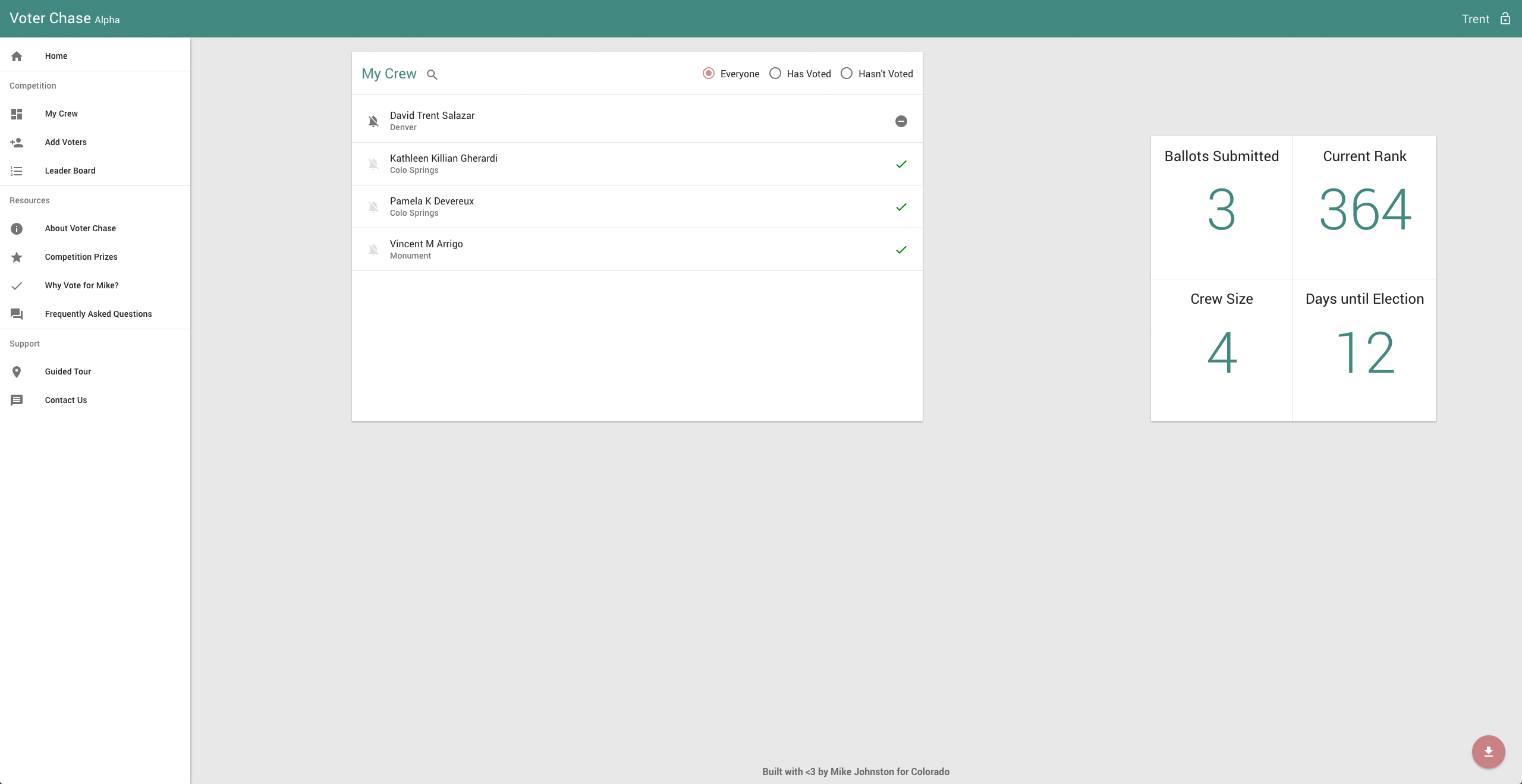 Voter Chase gallery image