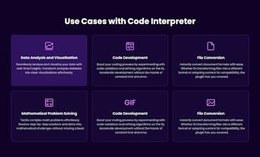 Un instantané présentant les fonctionnalités avancées de l&rsquo;outil d&rsquo;interprétation de code, offrant un aperçu de l&rsquo;avenir du codage et de la programmation.