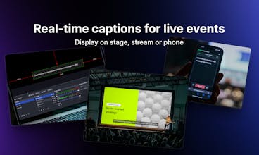 stagecaptions.io gallery image