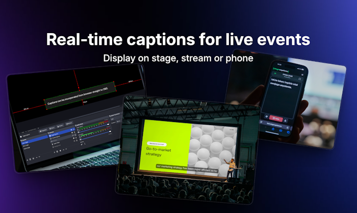 stagecaptions.io产品图