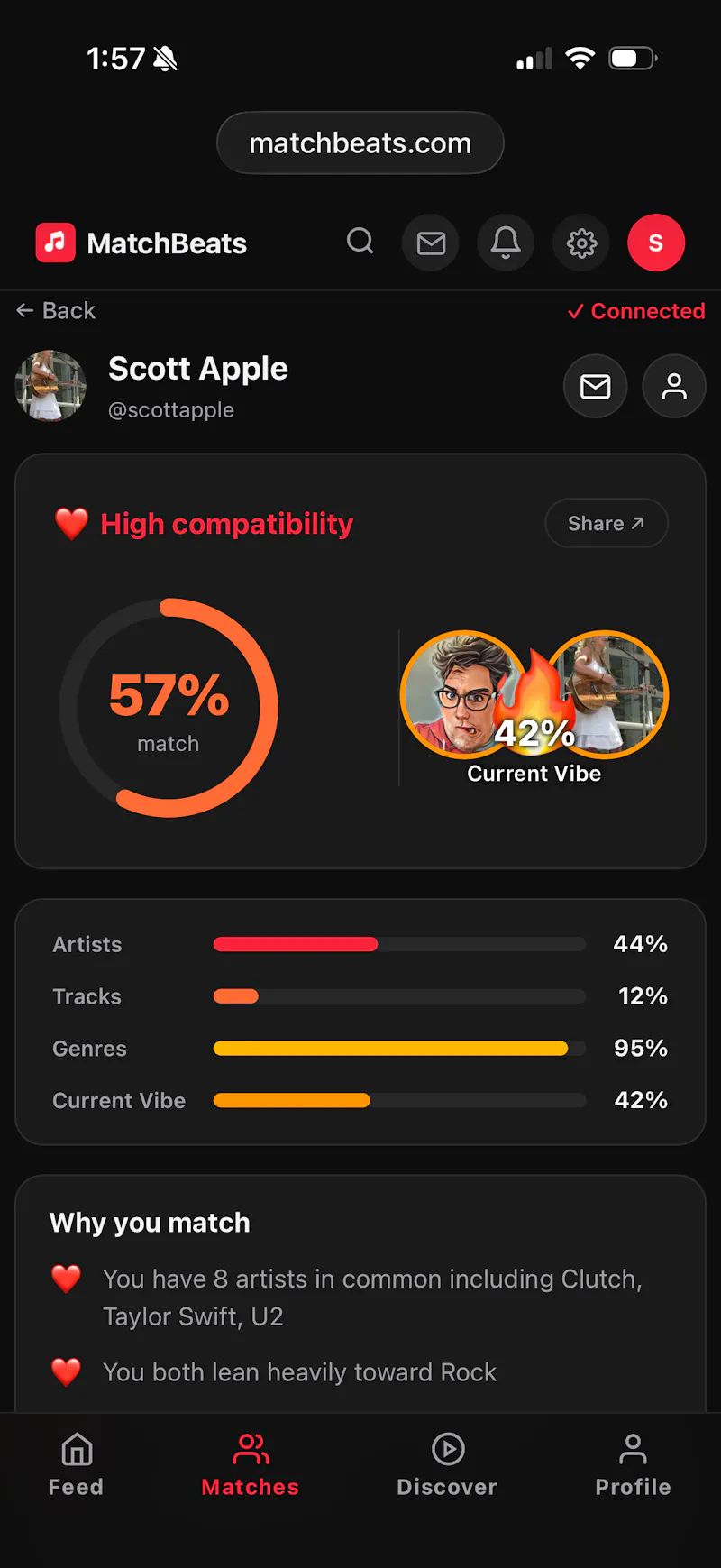 MatchBeats screenshot 2