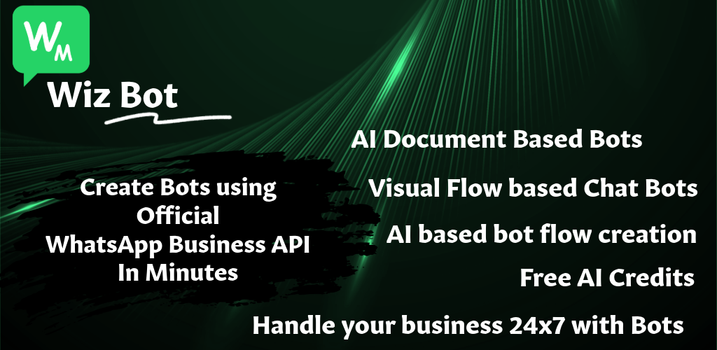 WizBot: No-Code WhatsApp AI Chatbot  gallery image