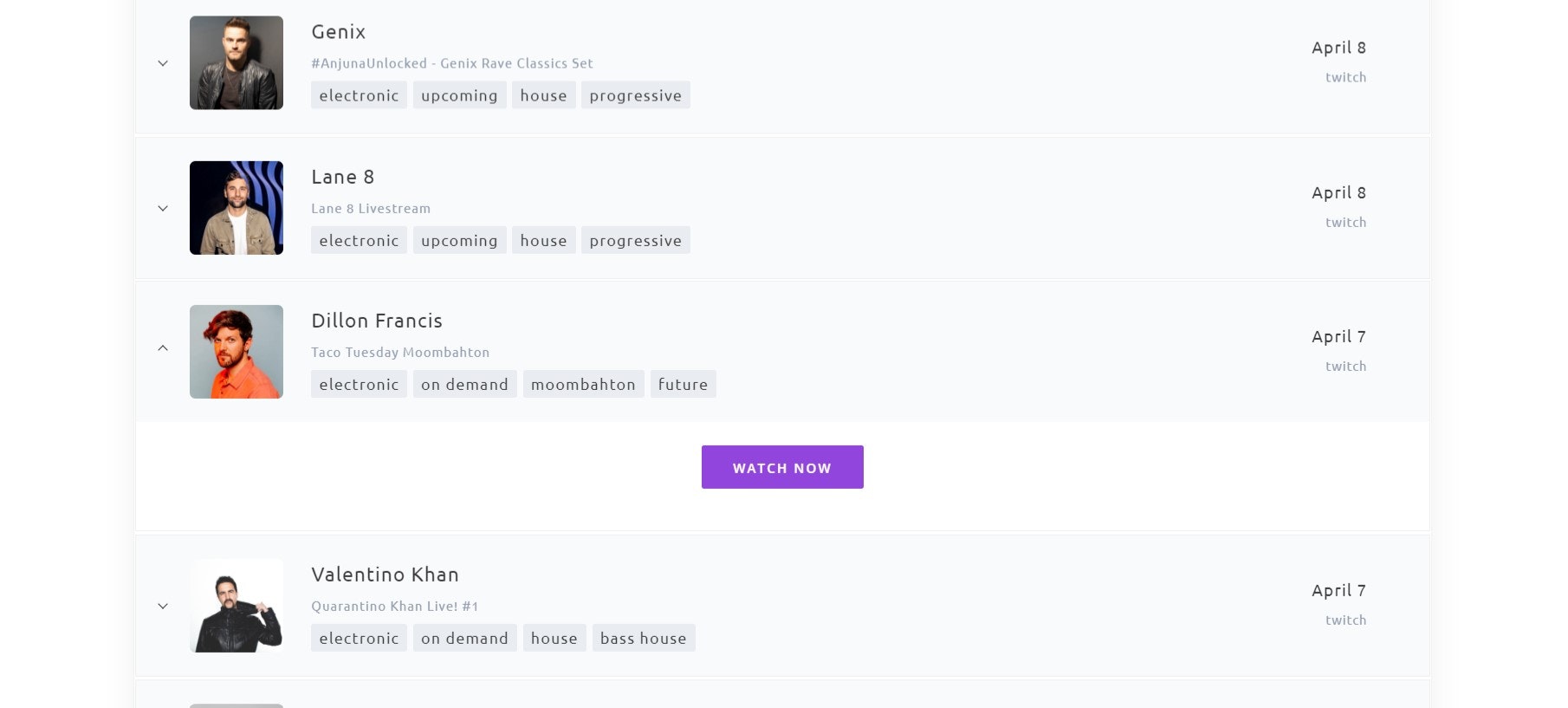 quaranstream gallery image