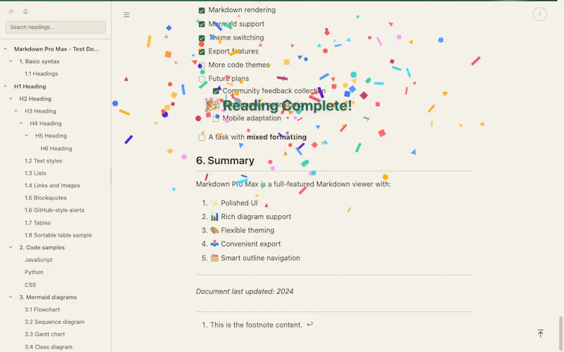 Markdown Pro Max screenshot 2