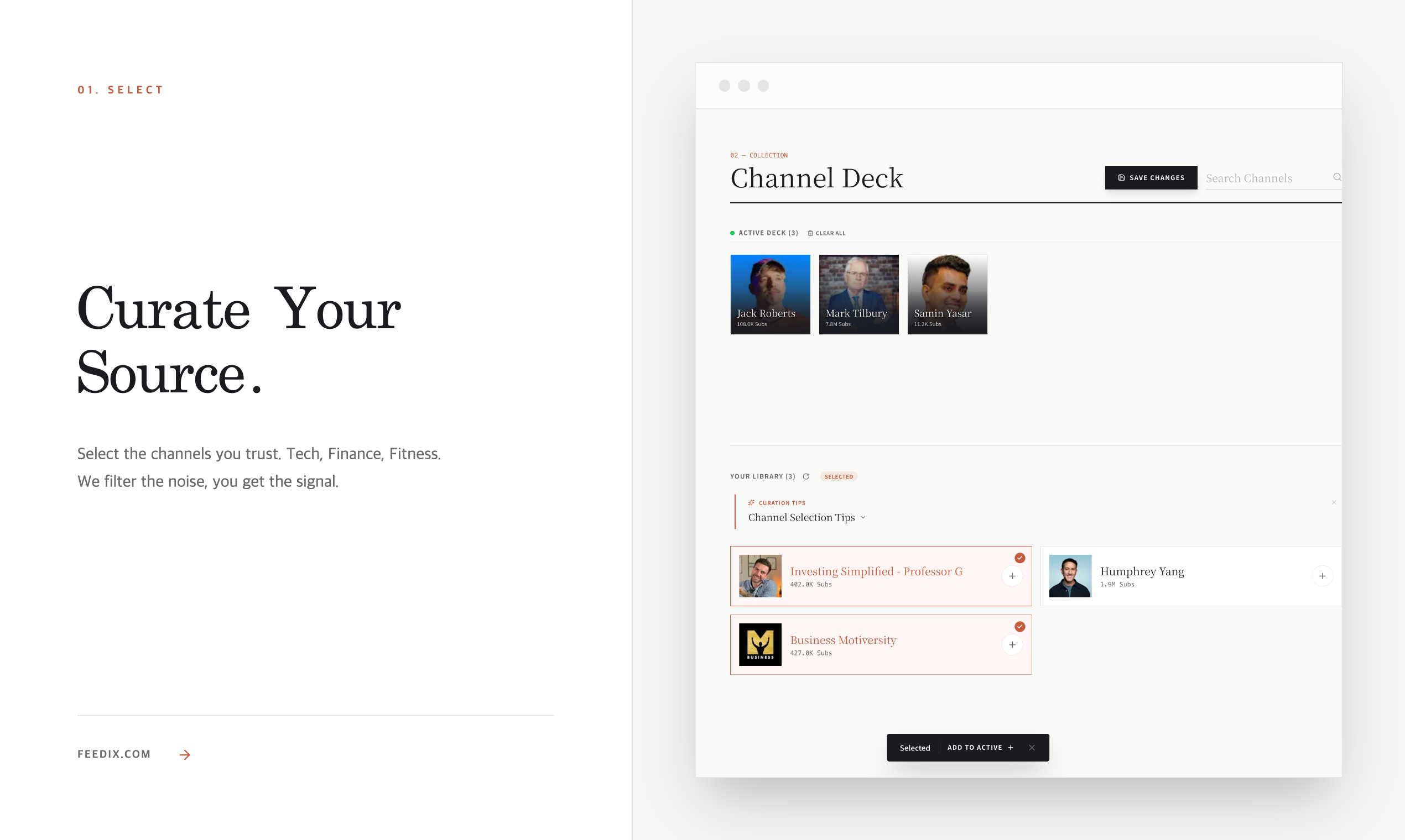 Feedix gallery image