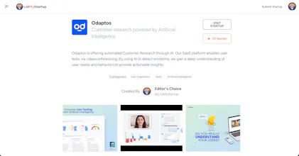 ListMyStartup.app gallery image
