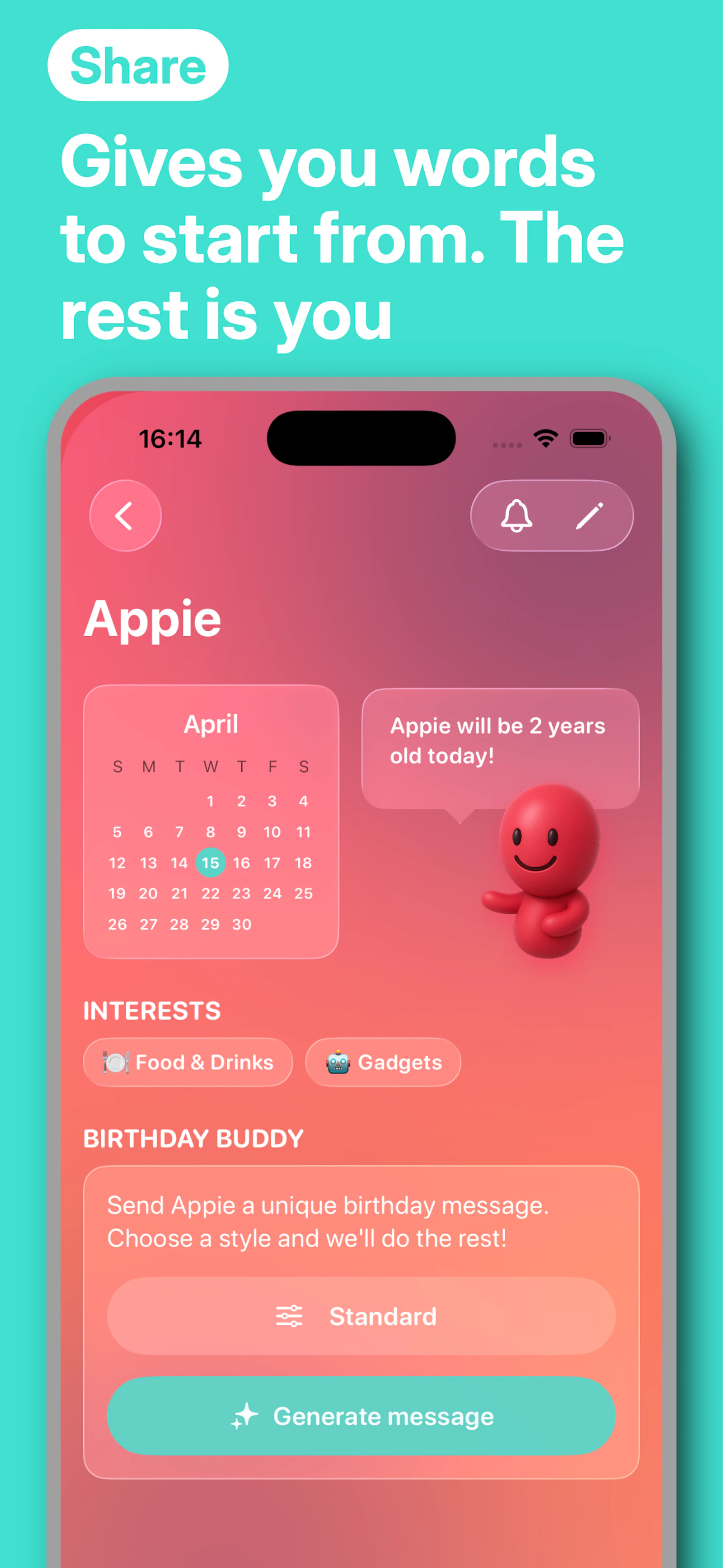 Birthday Buddy screenshot 4