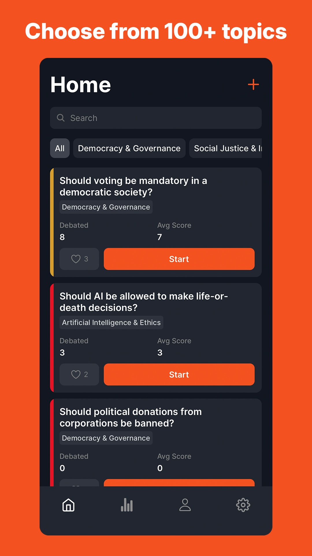 MindDuel - AI Debate Practice - Main product screenshot demonstrating key features and user interface