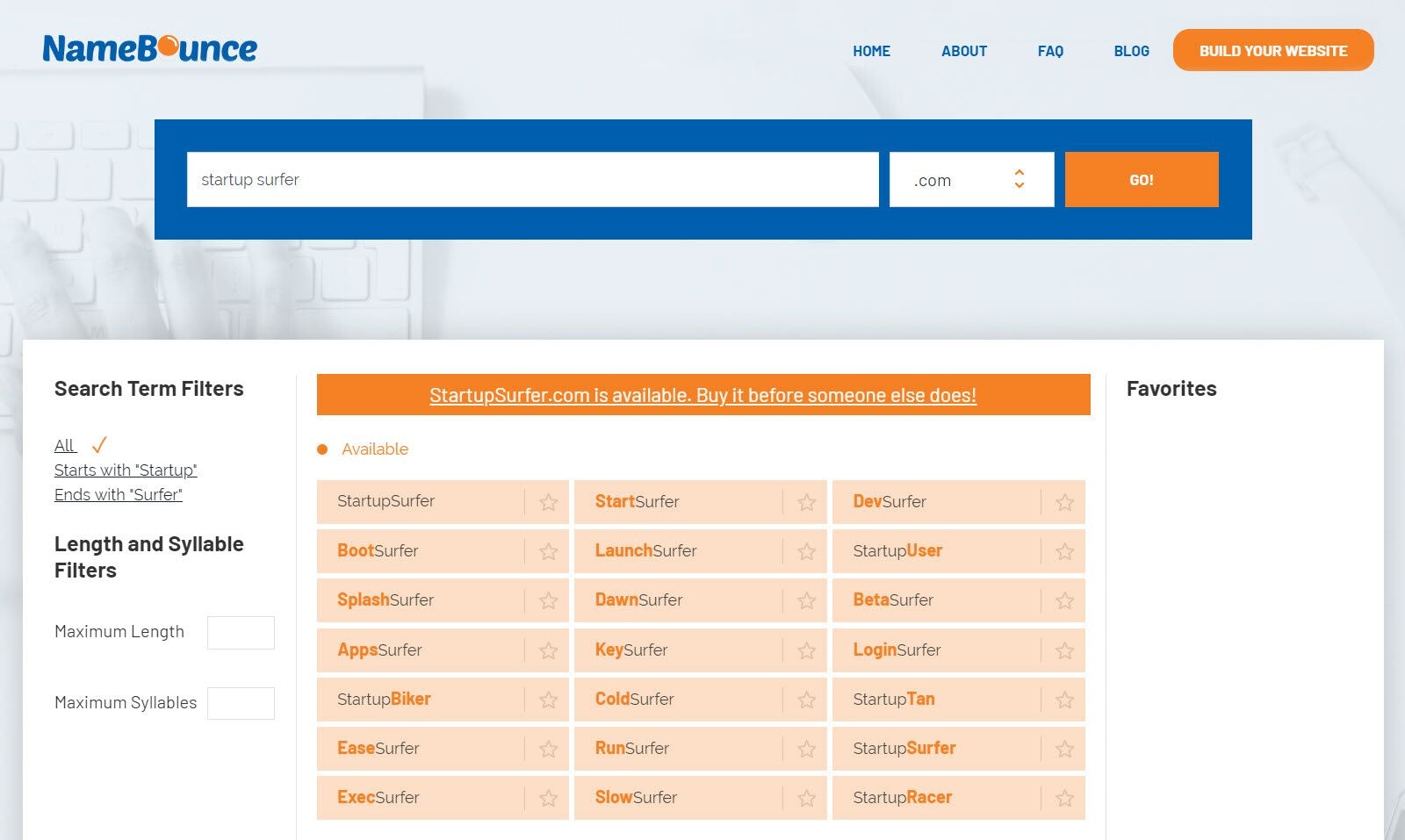 NameBounce Image