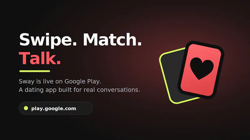 Sway: Dating & Chat screenshot 1