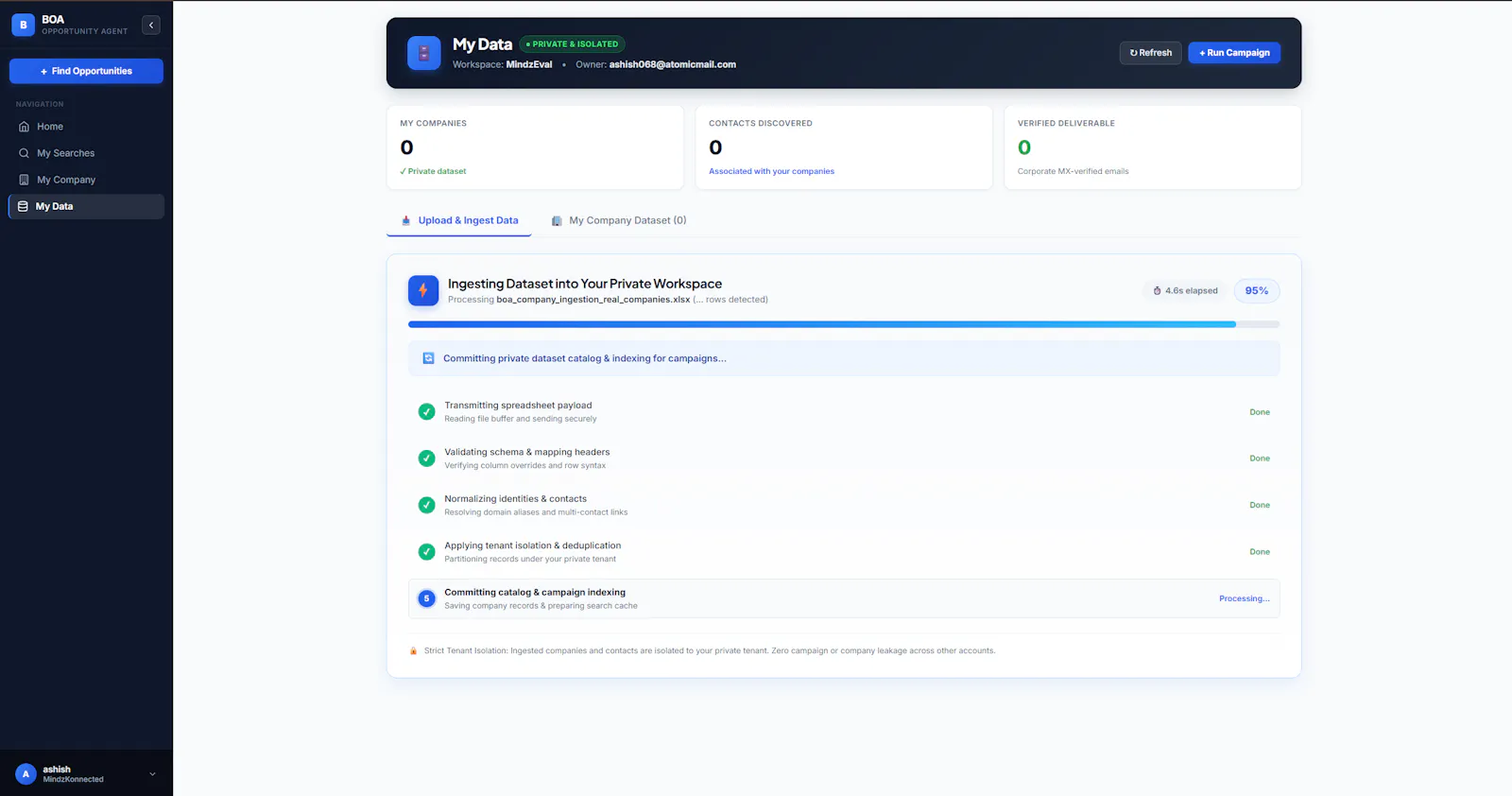 Business Opportunity Agent screenshot 1