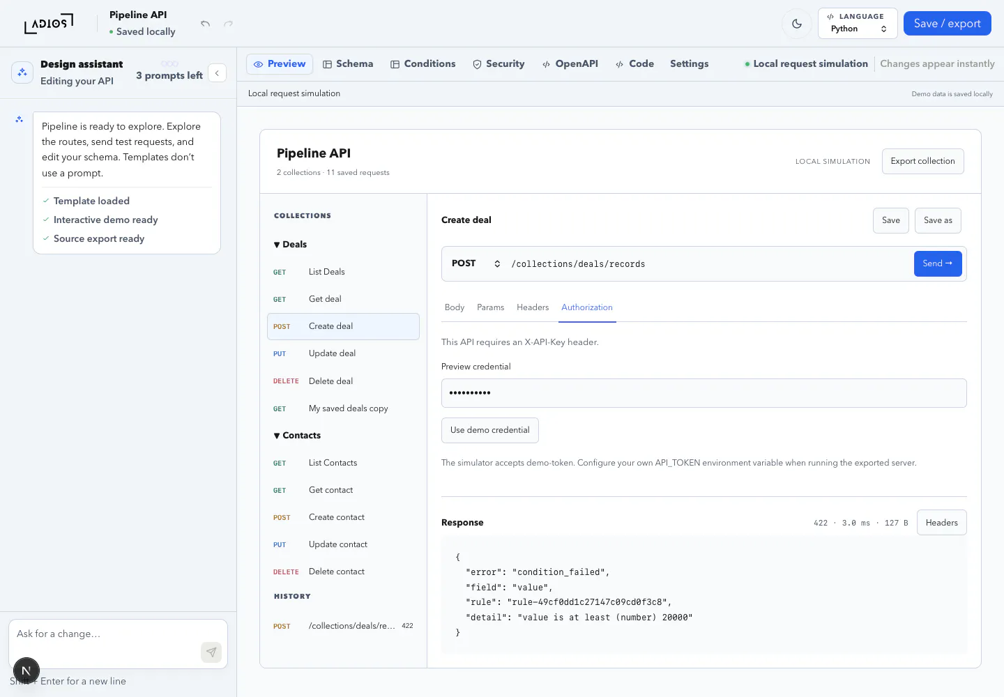 Adios.dev - AI Workspace gallery image