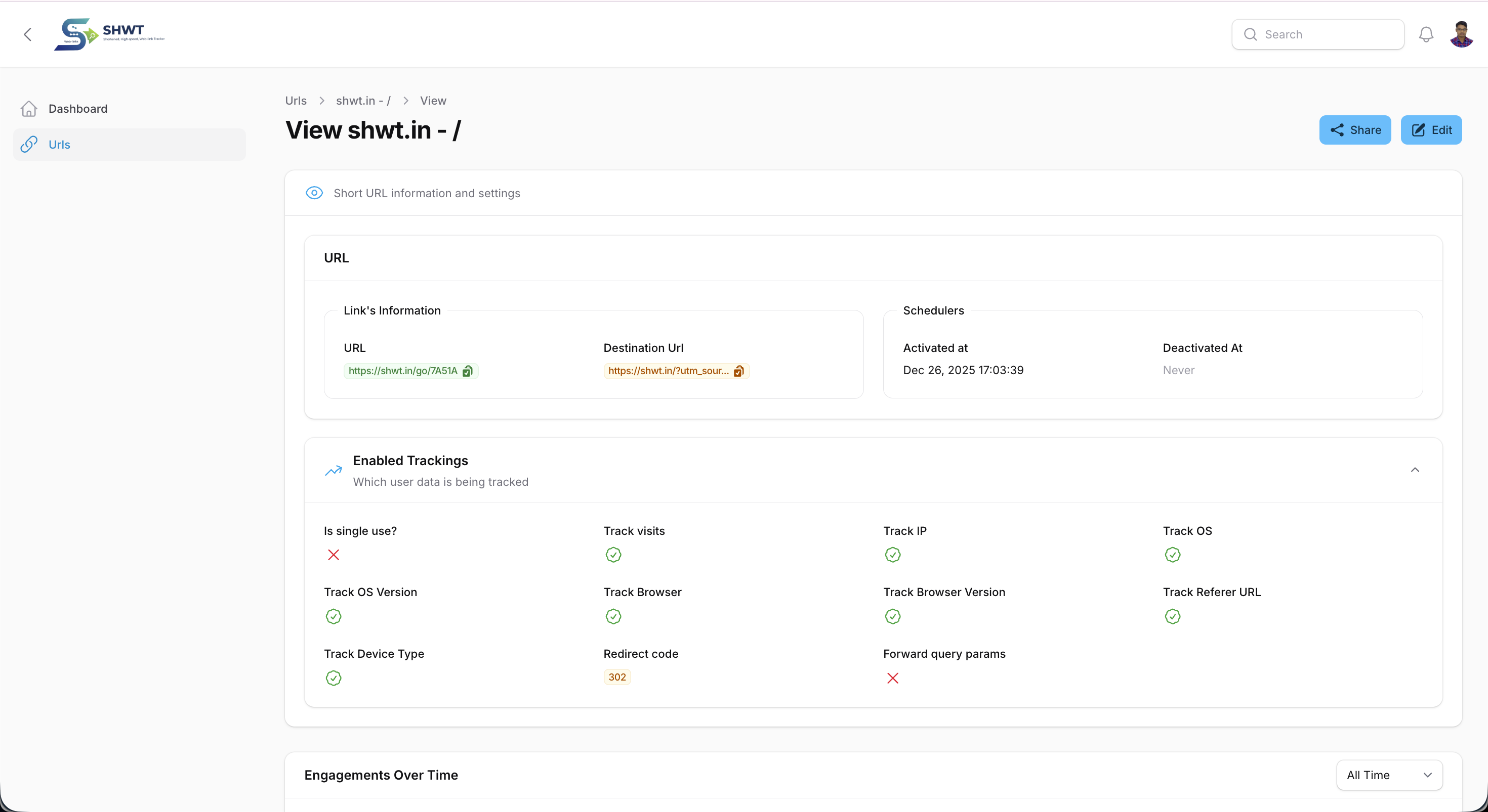 SHWT Free URL Shortener gallery image