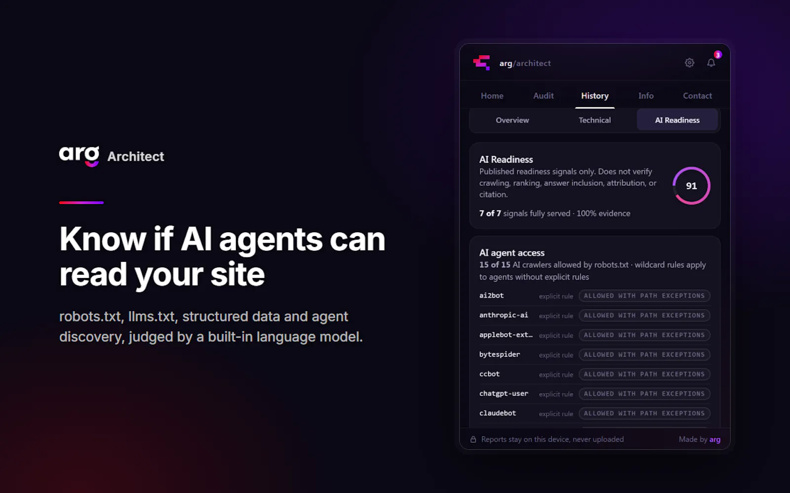 ARG architect screenshot 6
