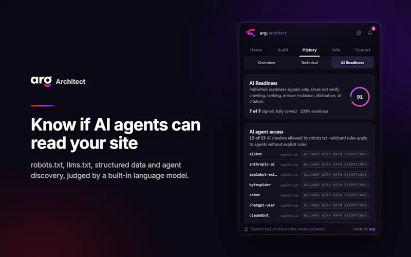 ARG architect screenshot 6