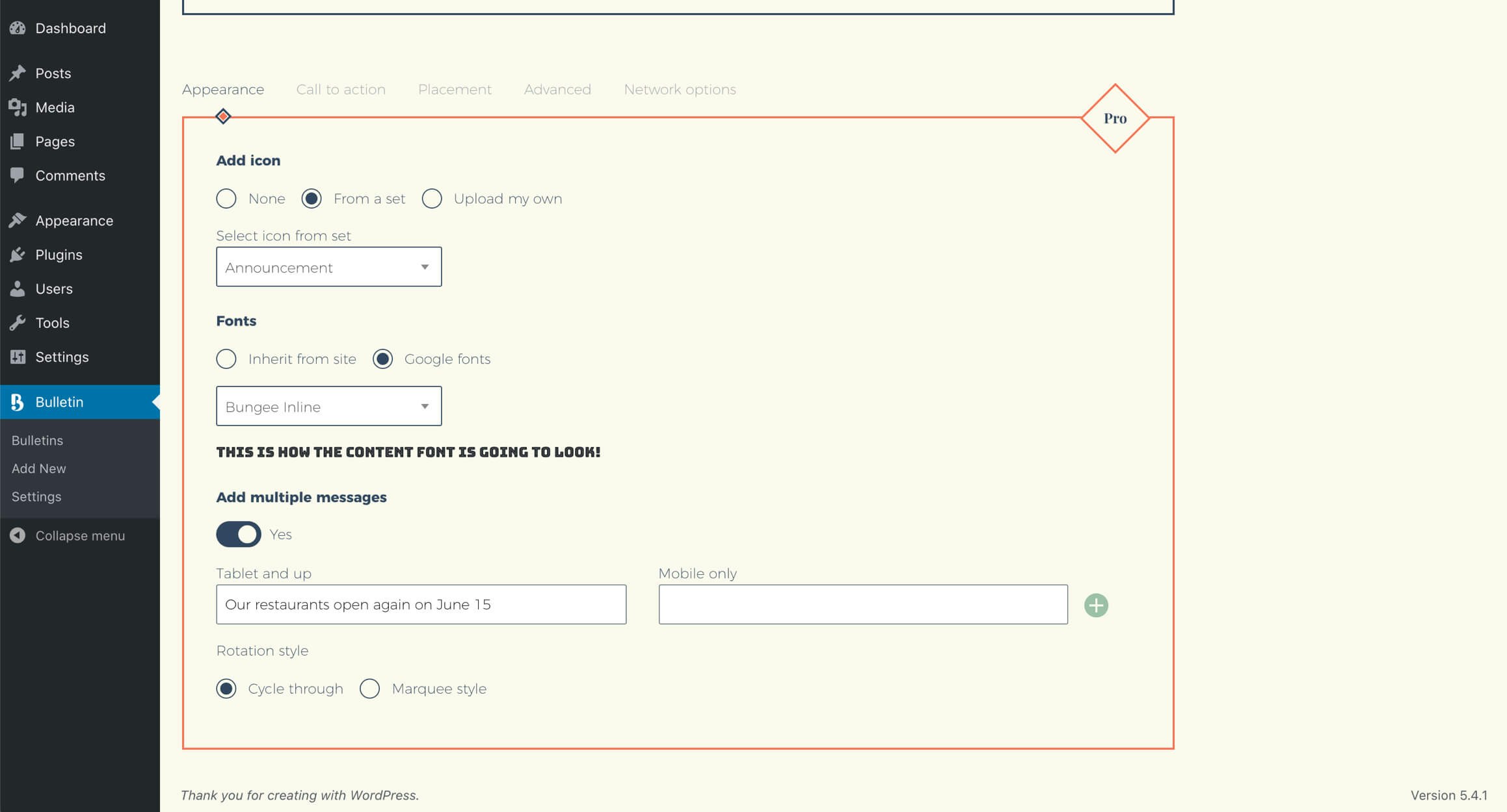 Bulletin gallery image