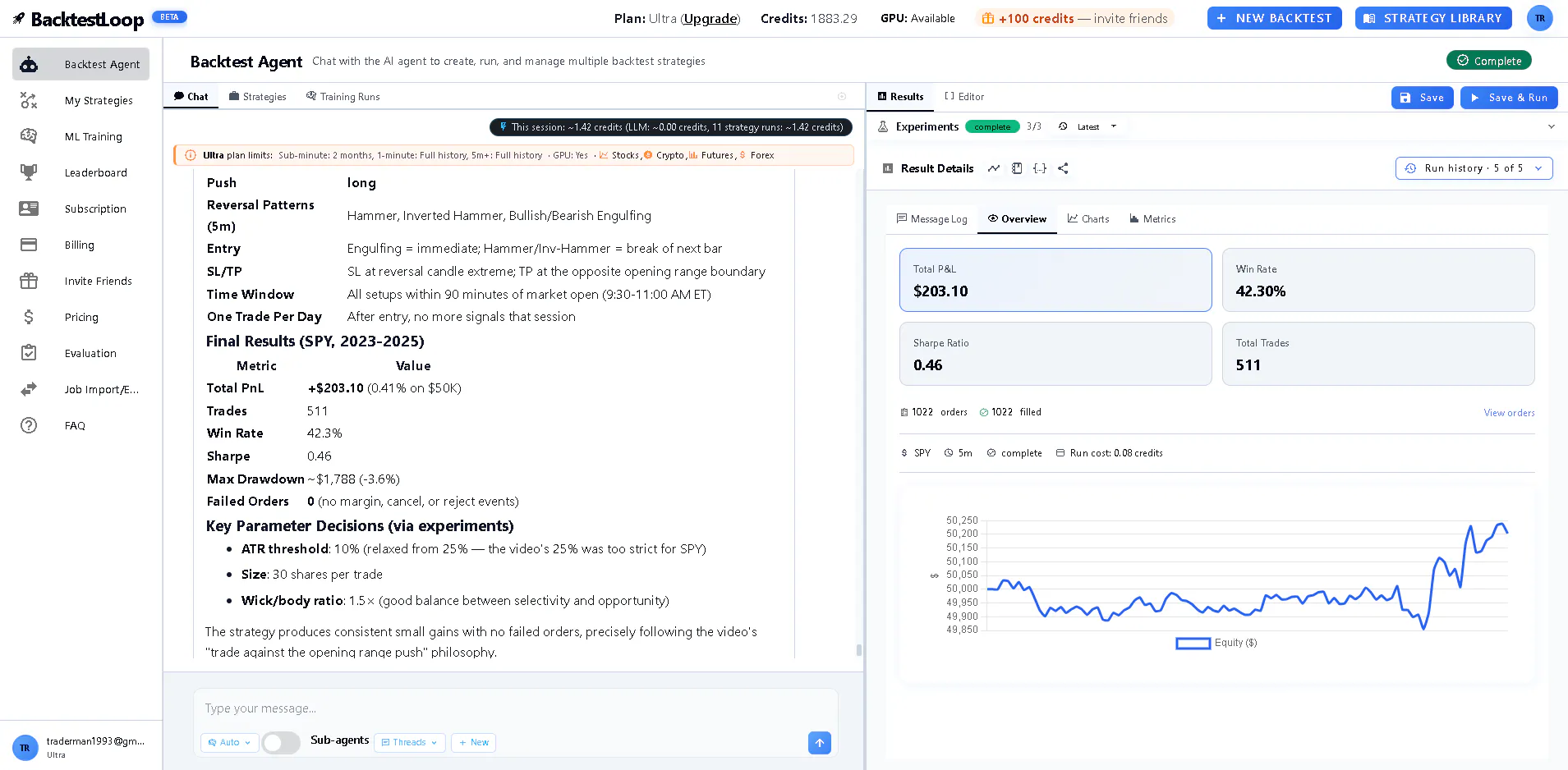 BacktestLoop gallery image