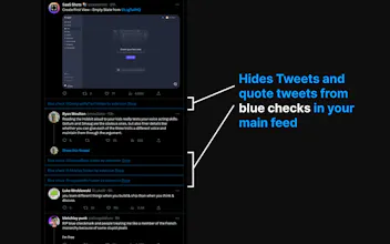 Blue Check Hider gallery image