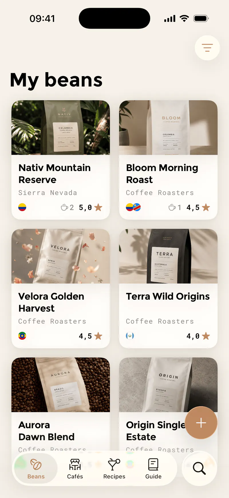 Beans - Coffee Journal screenshot 1