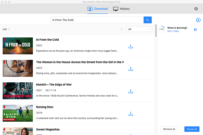 Pazu Netflix Video Downloader gallery image