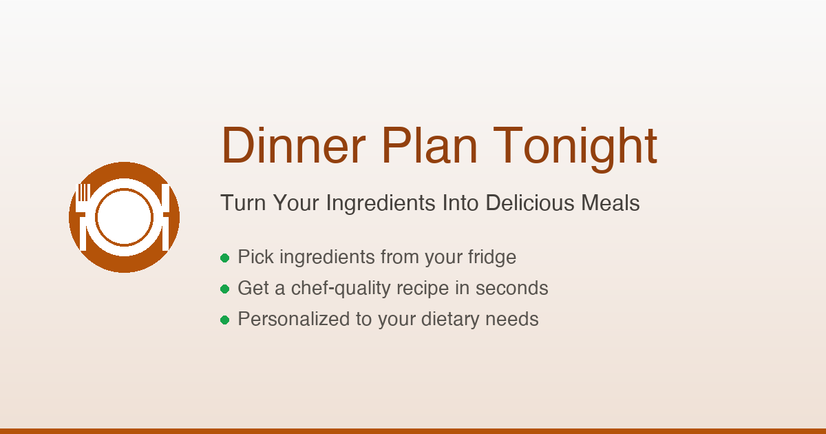 Dinner Plan Tonight gallery image