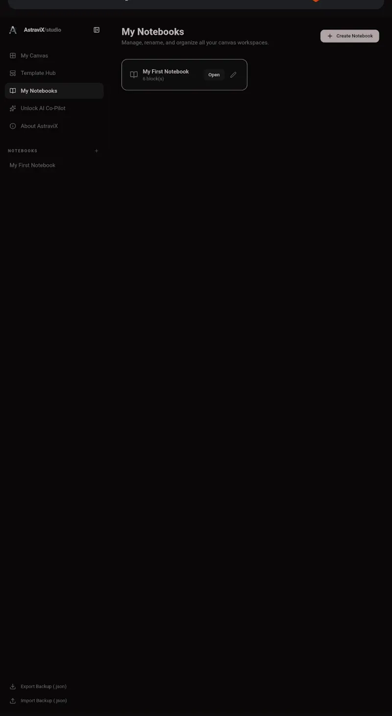 AstraviX — Make room for what matters screenshot 1
