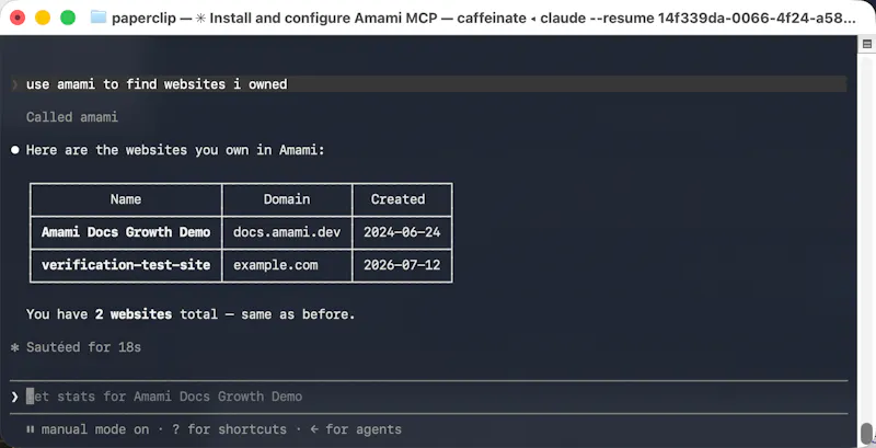 Amami screenshot 3