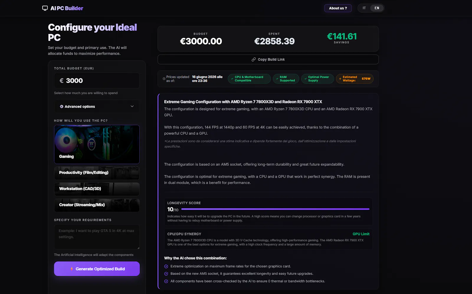 AI PC Builder screenshot 3