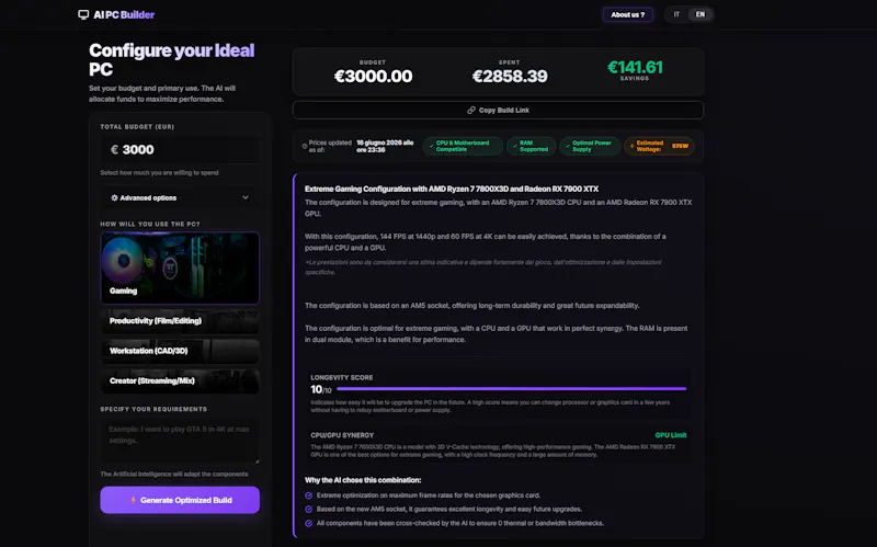 AI PC Builder screenshot 3