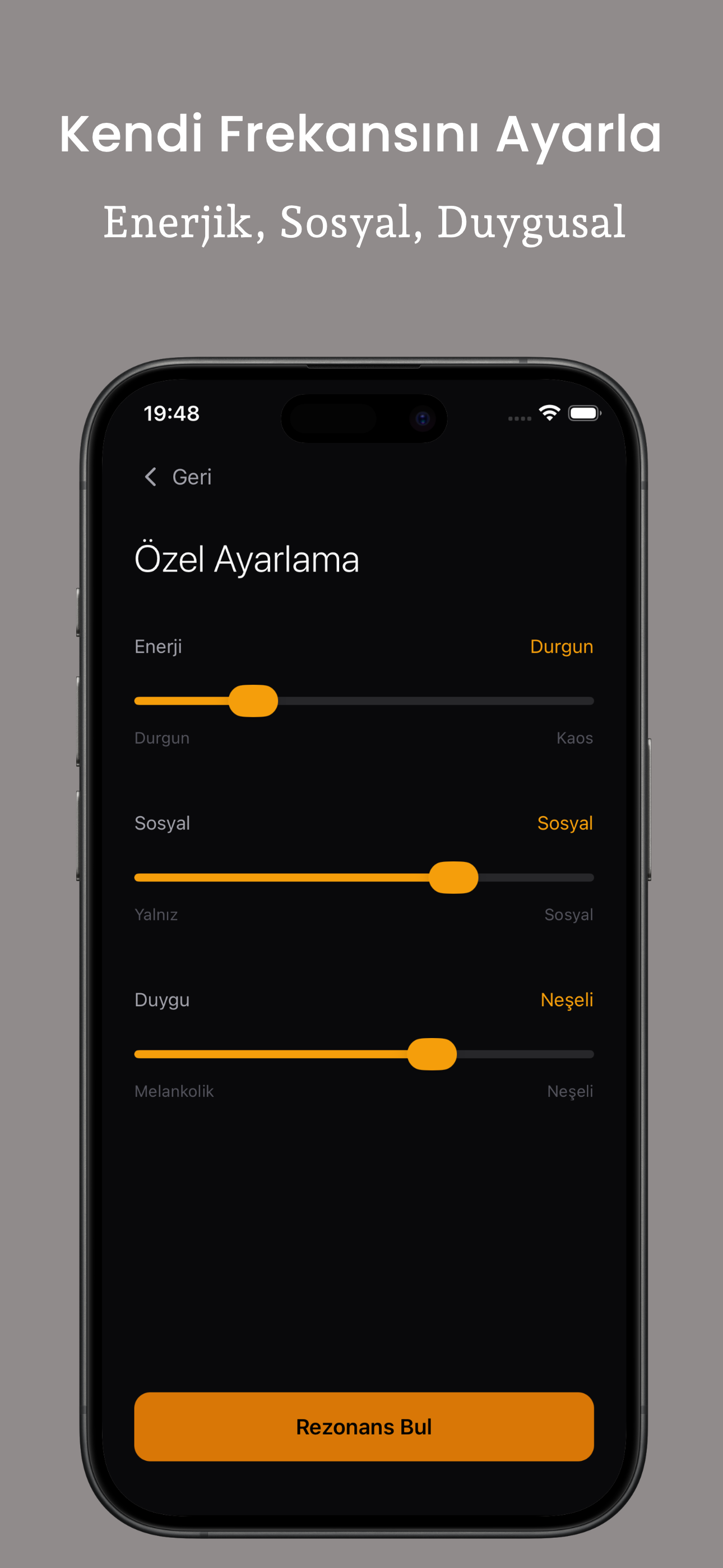 Resonance - Screenshot 2 showing product features and functionality