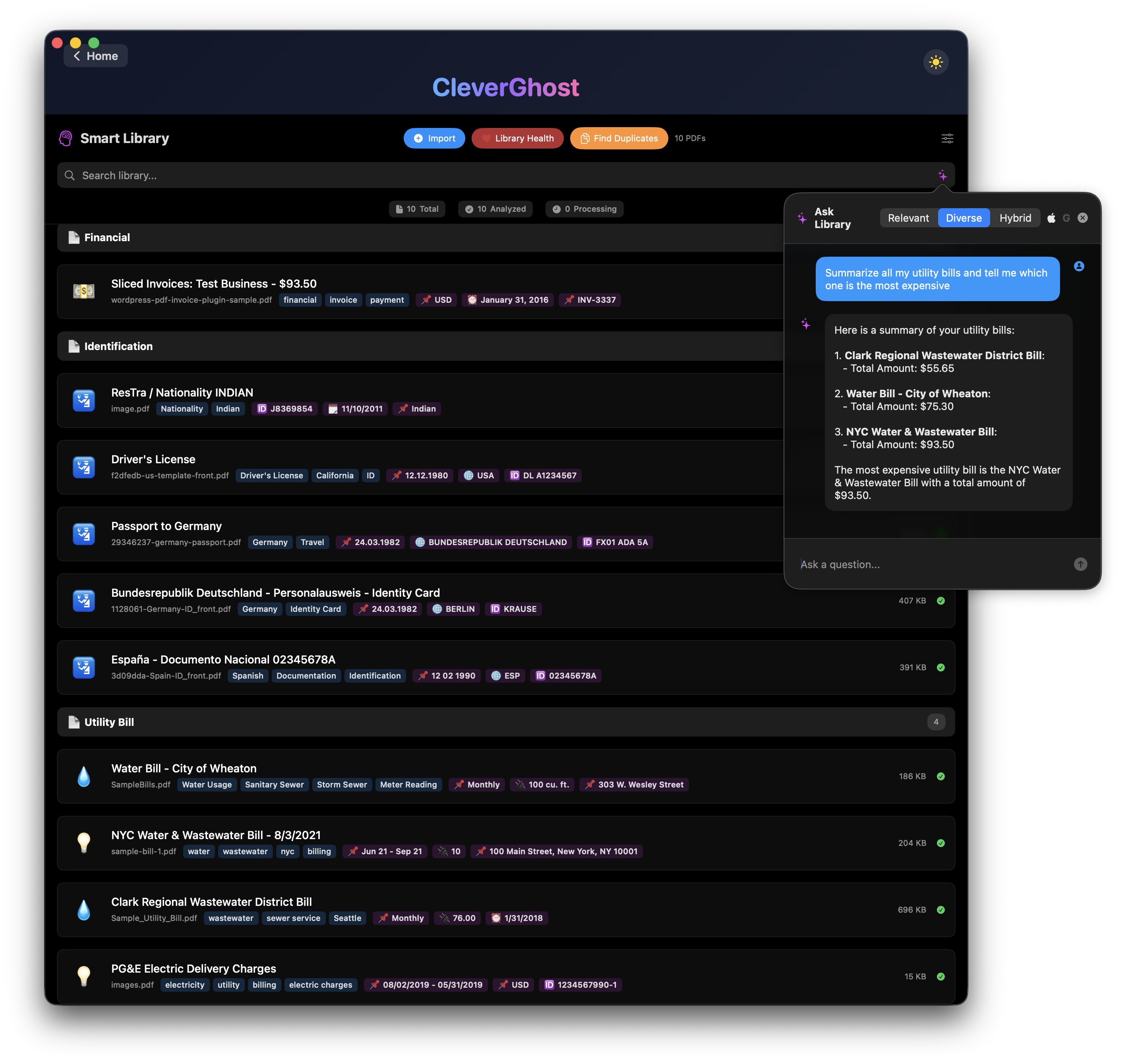 CleverGhost - Screenshot 3 showing product features and functionality